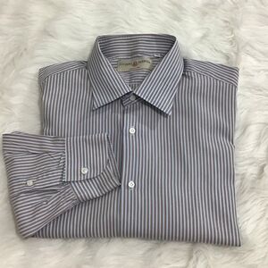 Luciano Barbera Long Sleeve Button Down Shirt /XL